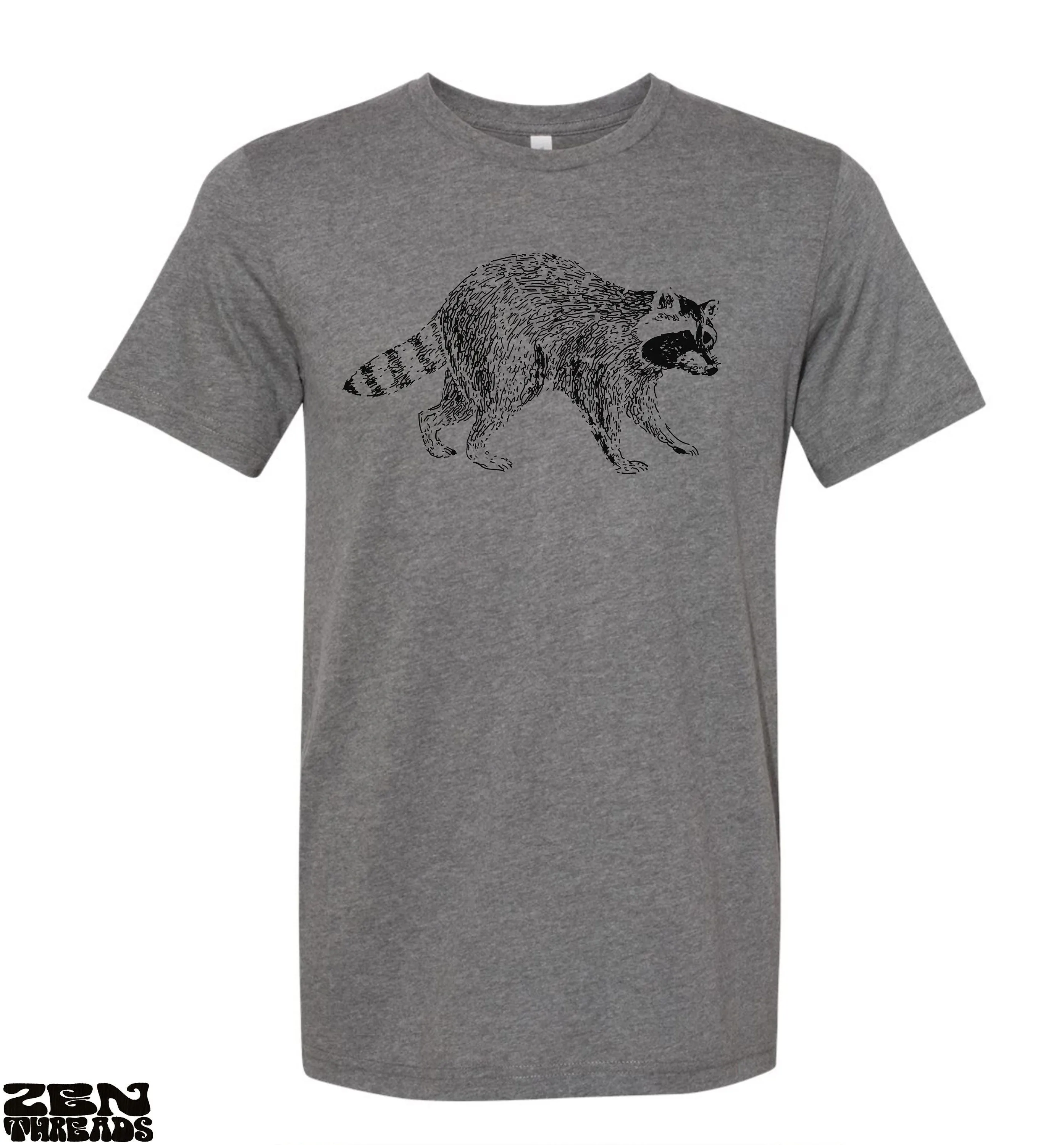 Raccoon Nocturnal Wildlife T-Shirt for Men & Women