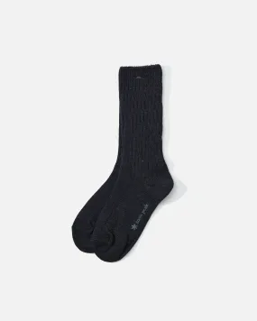 Recycled Cotton Socks - Black