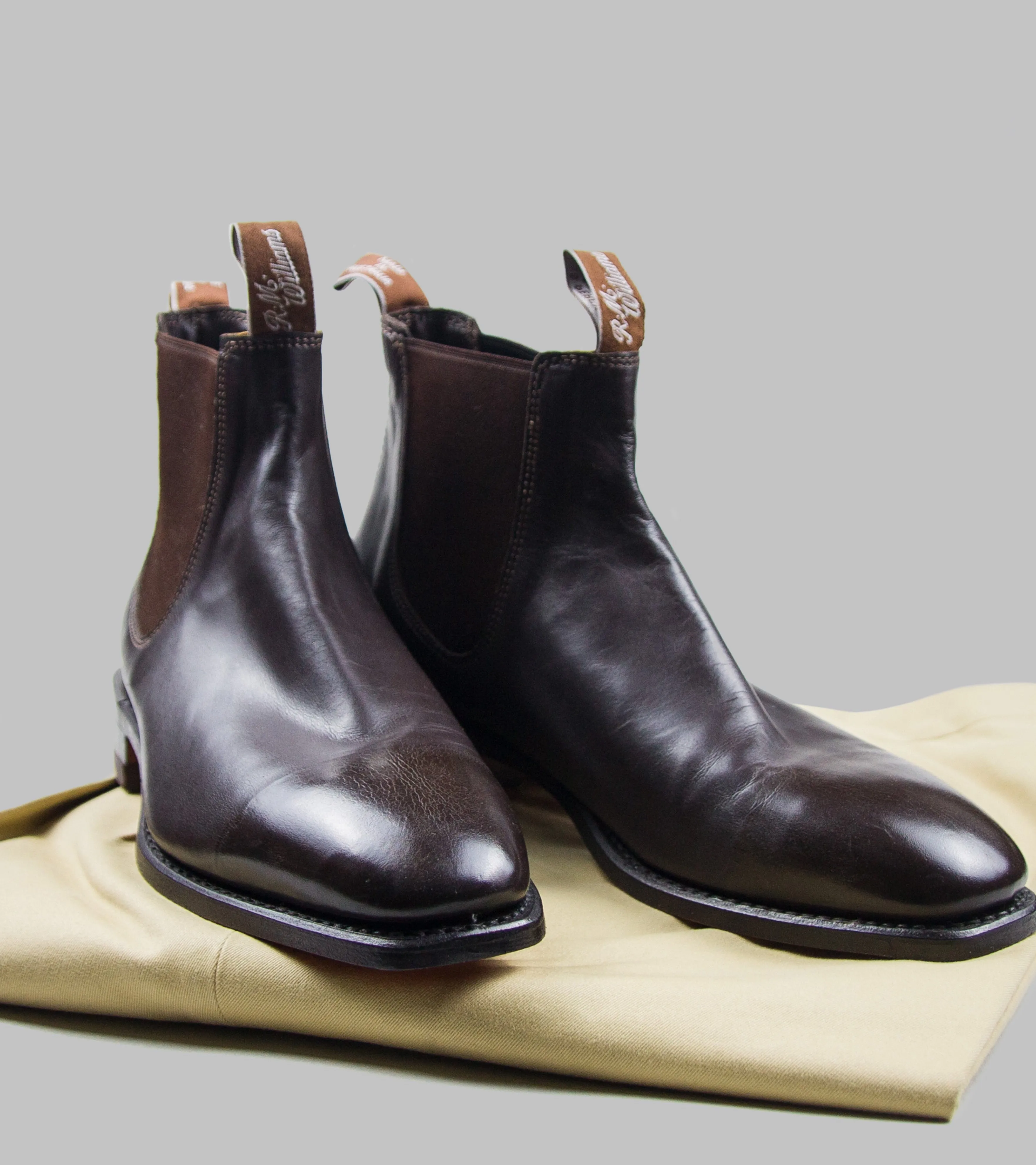 R.M.Williams Craftsman Chelsea Boots Chestnut