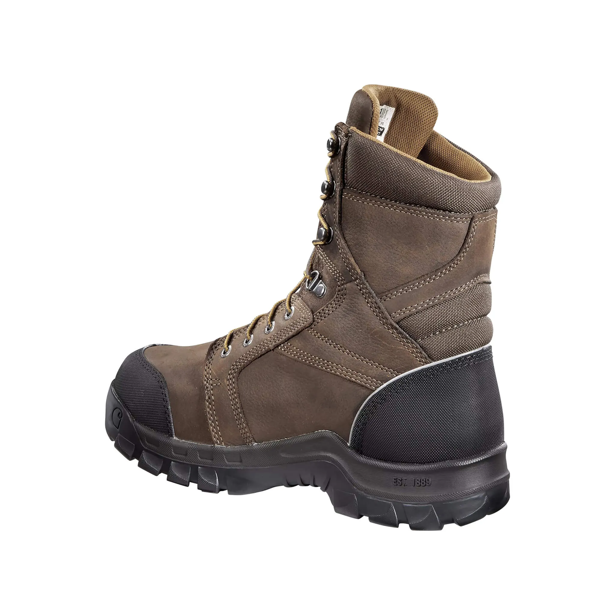 Rugged Flex Wp Mg 8" Composite Toe Brown Work Boot