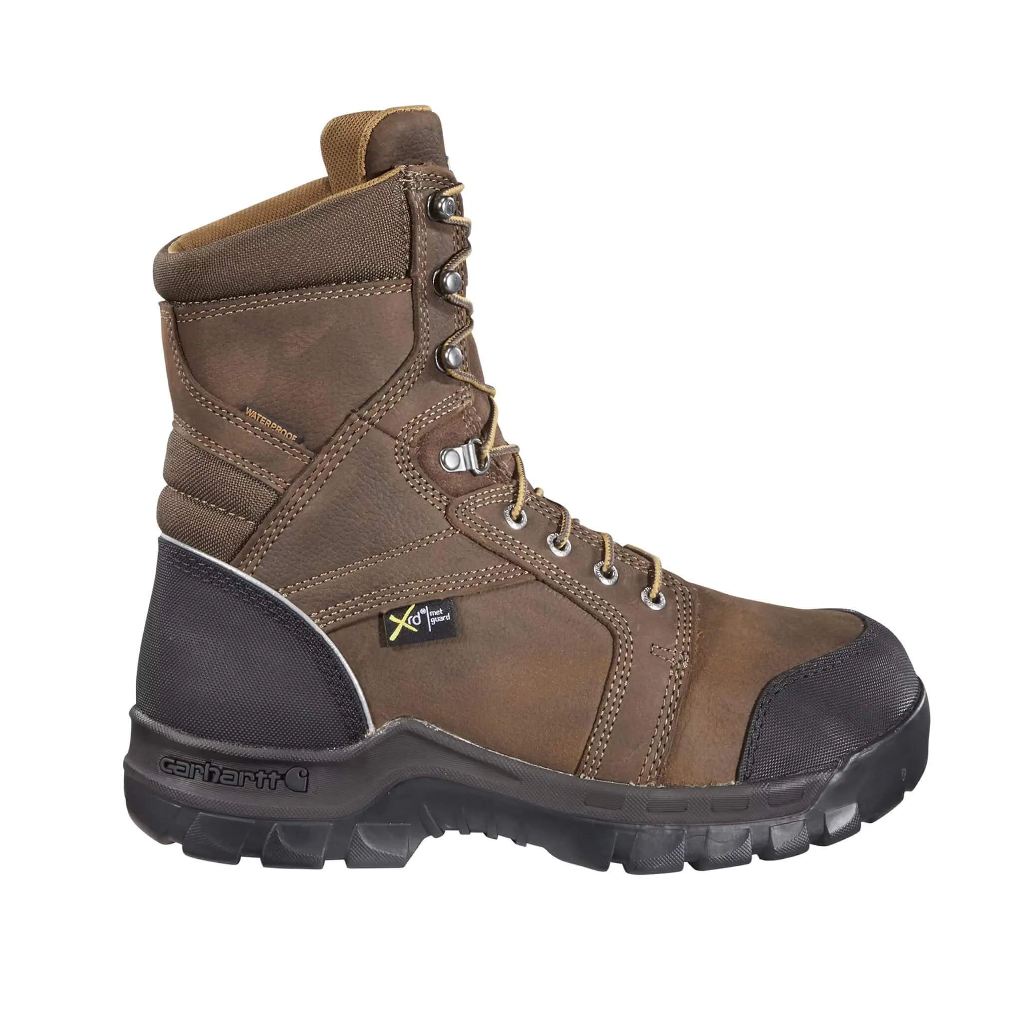 Rugged Flex Wp Mg 8" Composite Toe Brown Work Boot