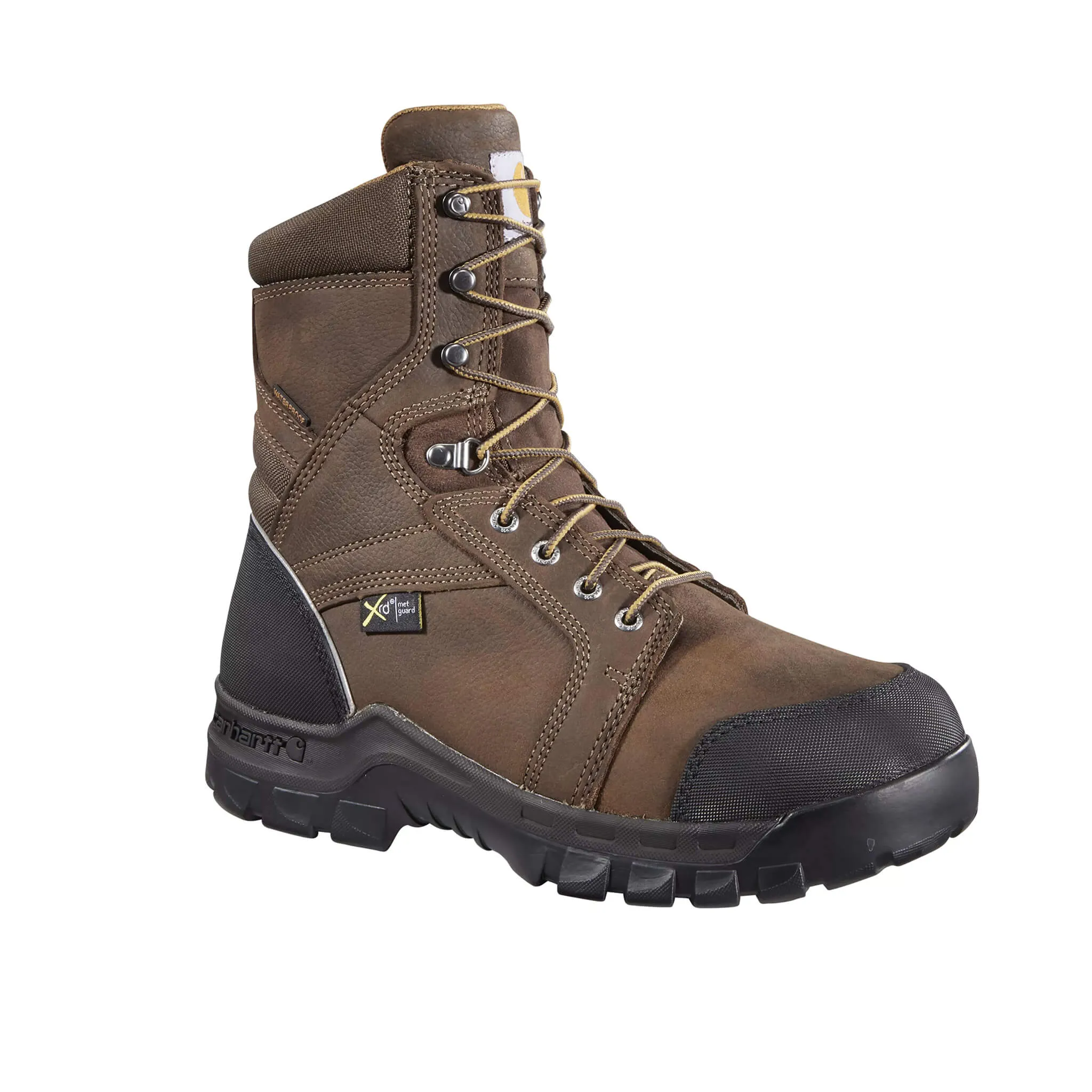 Rugged Flex Wp Mg 8" Composite Toe Brown Work Boot