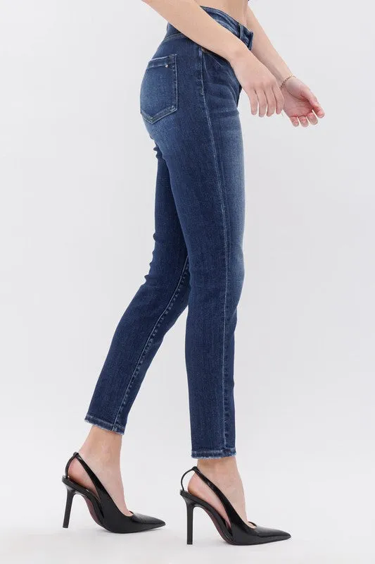 Samara High Rise Ankle Skinny Denim