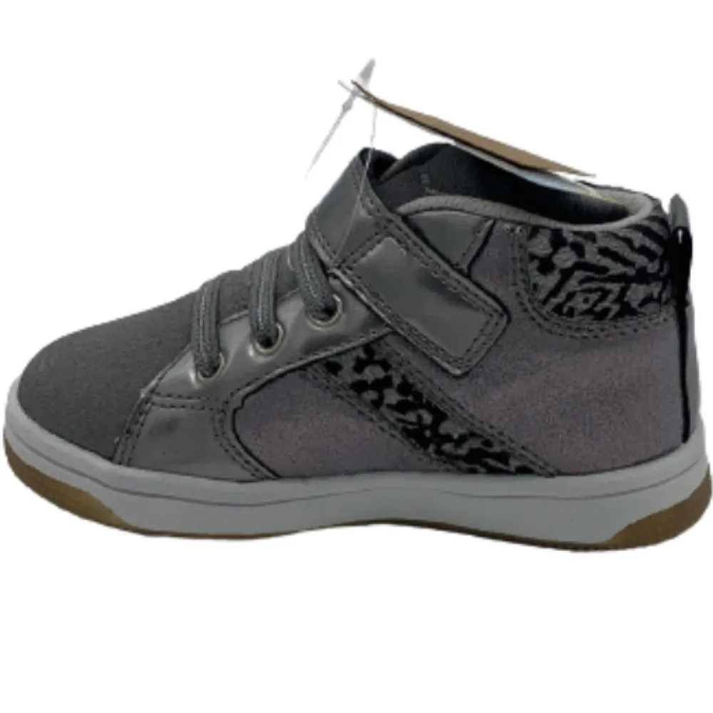 Scarpe da bambino Grunland - Art. PP0069-H1 sneakers a strappo grigio