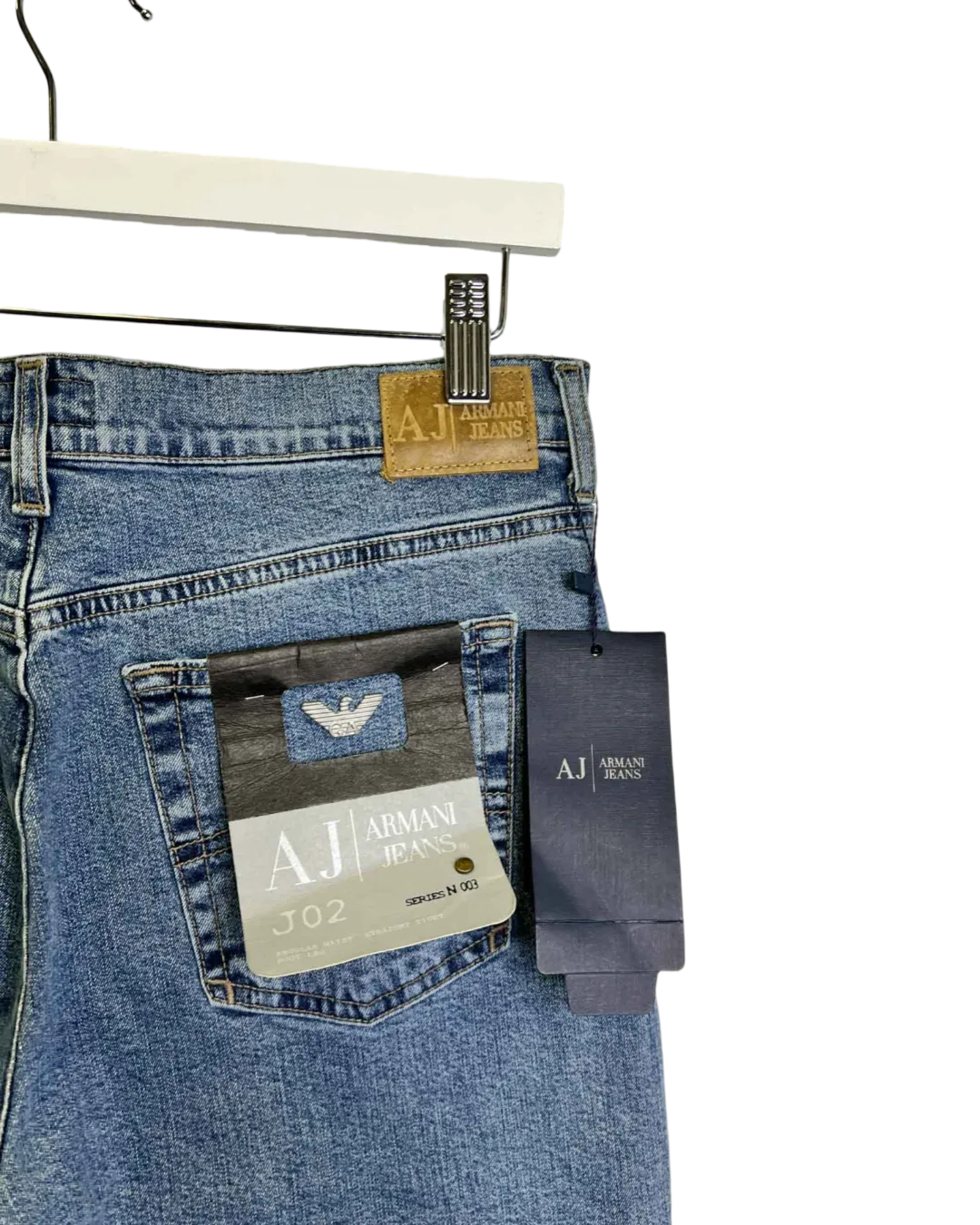 Size 30 - Vintage Armani Jeans Mid-Wash Blue Bootcut Jeans