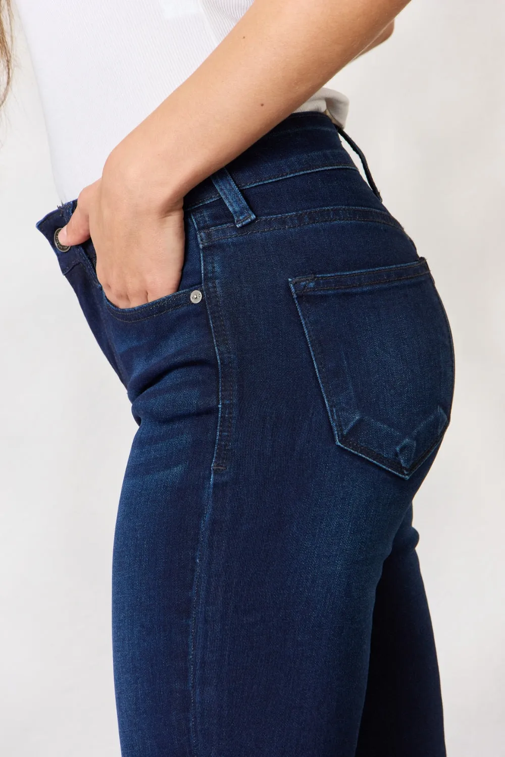 Size Inclusive Mid Rise Flare Jeans