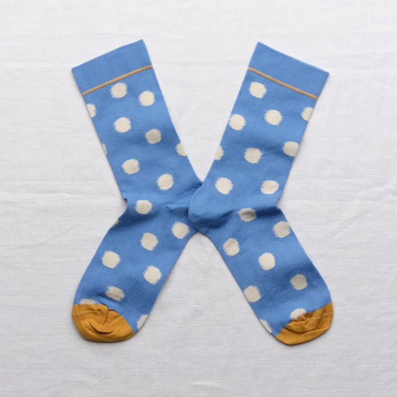 Socks -Polka dot Aegean