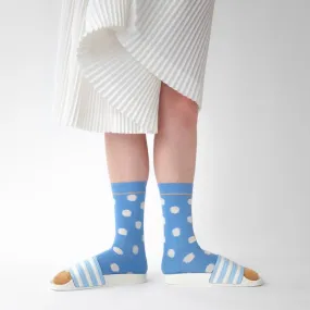 Socks -Polka dot Aegean