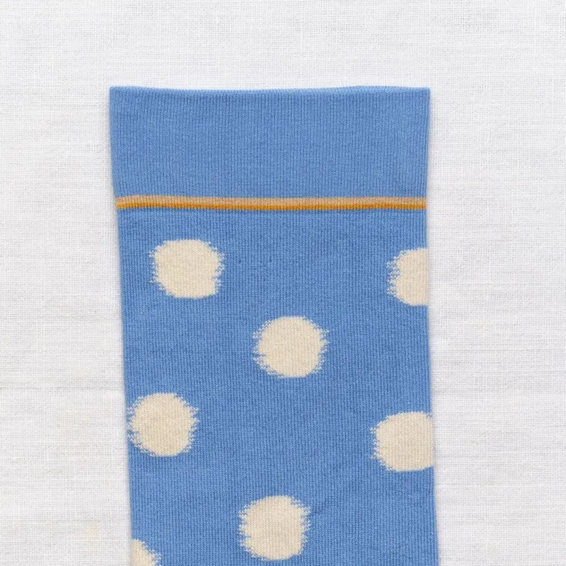 Socks -Polka dot Aegean