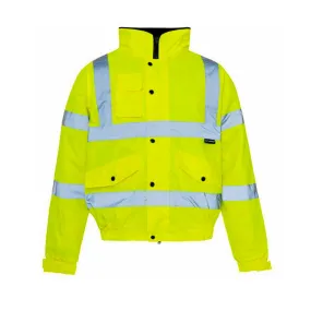 Step Ahead Hi Visibility Bomber Jacket Single Tone