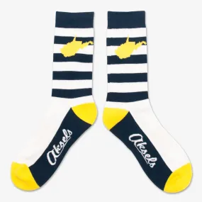 Striped West Virginia Socks