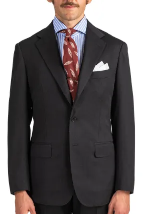 Dark Grey Covert Wool Suit - Armoury Model 3A