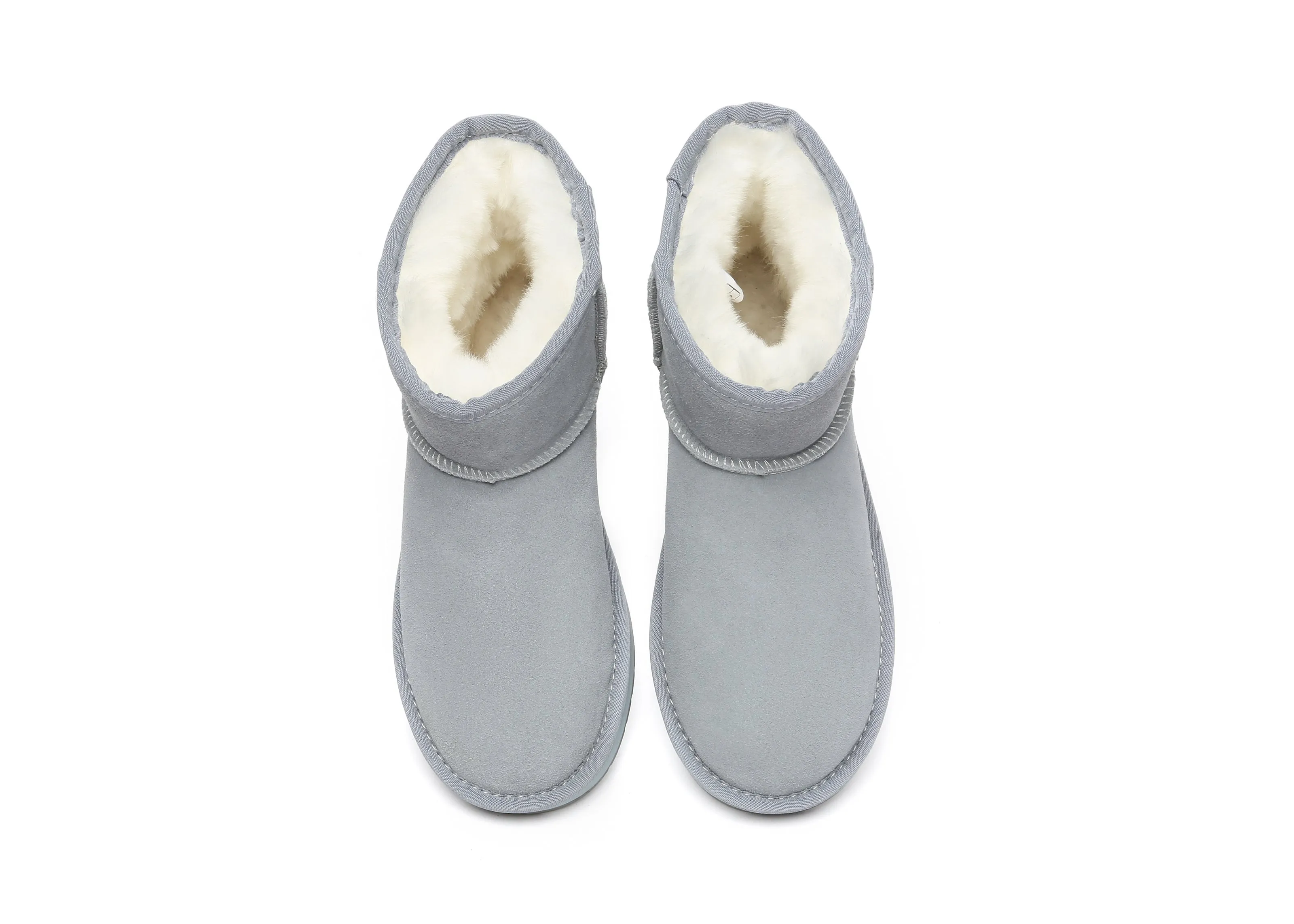 UGG Boots Women Men Sheepskin Wool Suede Mini Classic Boots