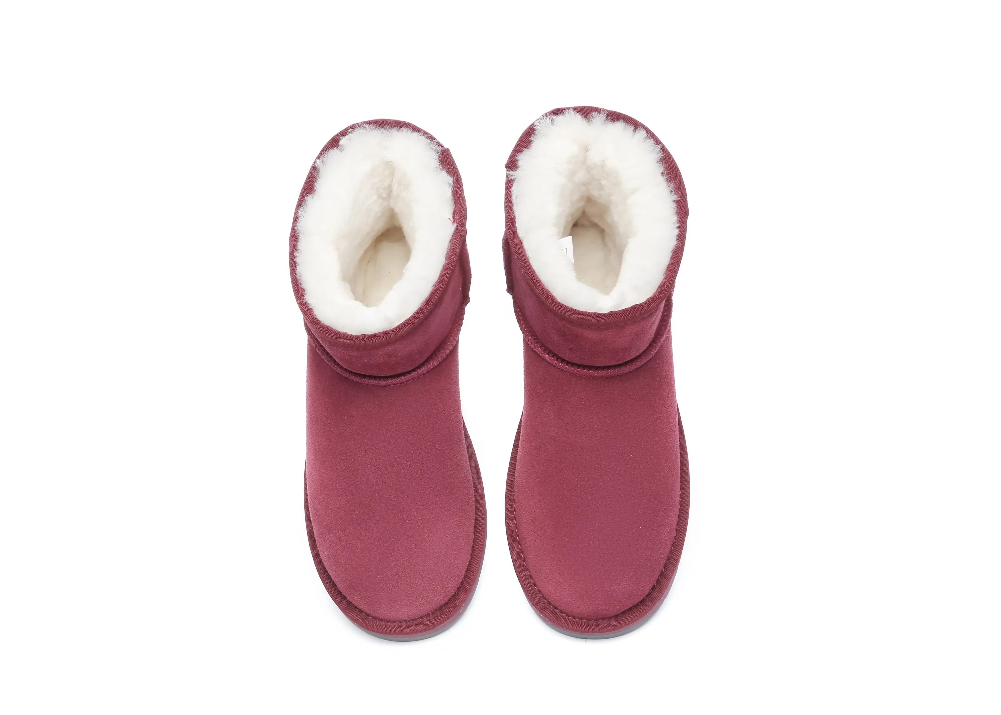 UGG Boots Women Men Sheepskin Wool Suede Mini Classic Boots