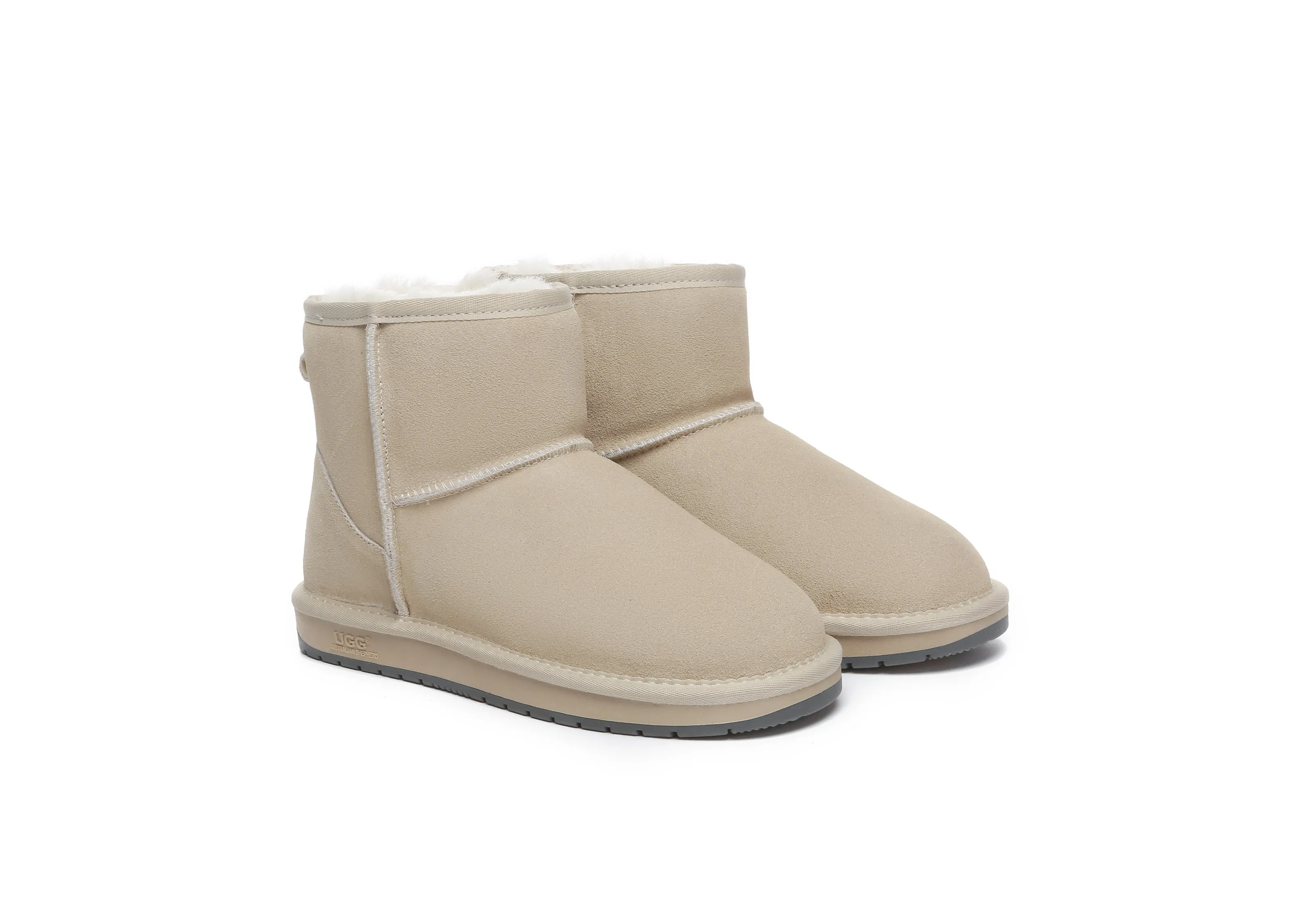 UGG Boots Women Men Sheepskin Wool Suede Mini Classic Boots