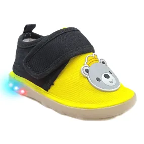 Urbanfeet Attractive King Bear Shoes with LED Light | Shoes for Baby Boys & Girls | 12 Months to 24 Months